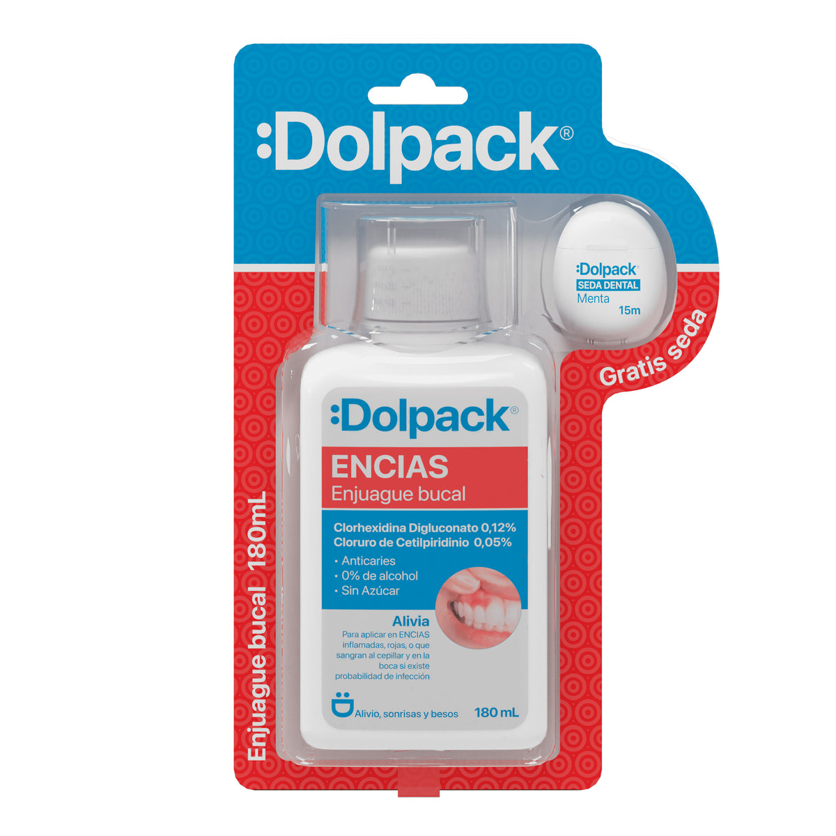 ENJ.BUC.DOLPACK ENCIA.CLORHEX 180ML+SEDA - REG. INVIMA NSOC17342-22CO
