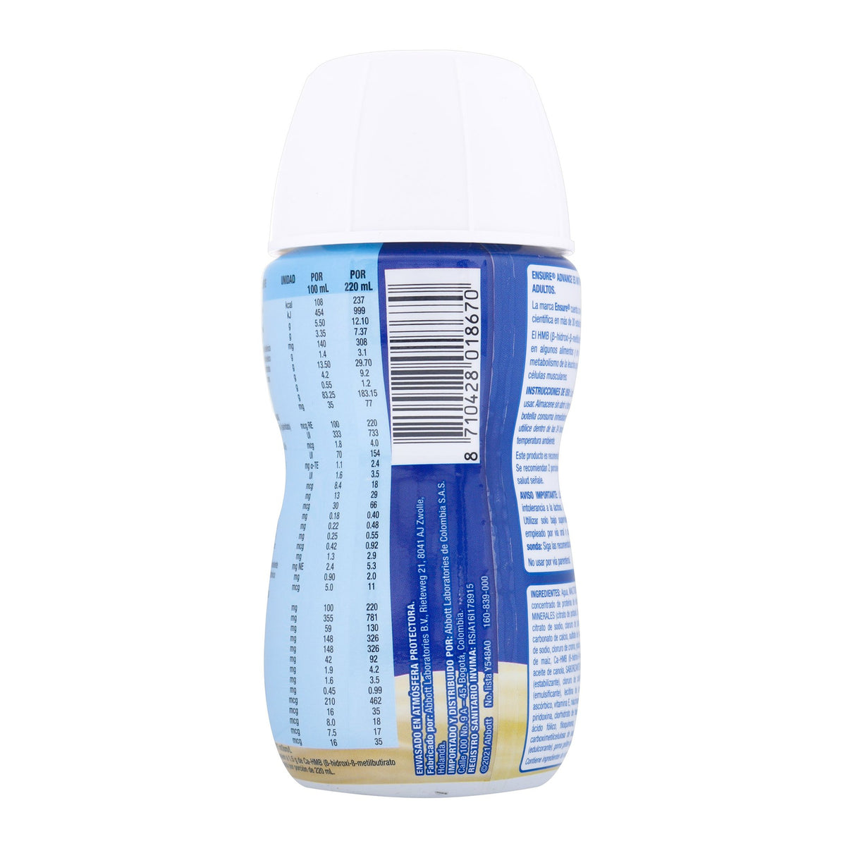 Ensure Advan Liq Rpb Vainilla 220Ml