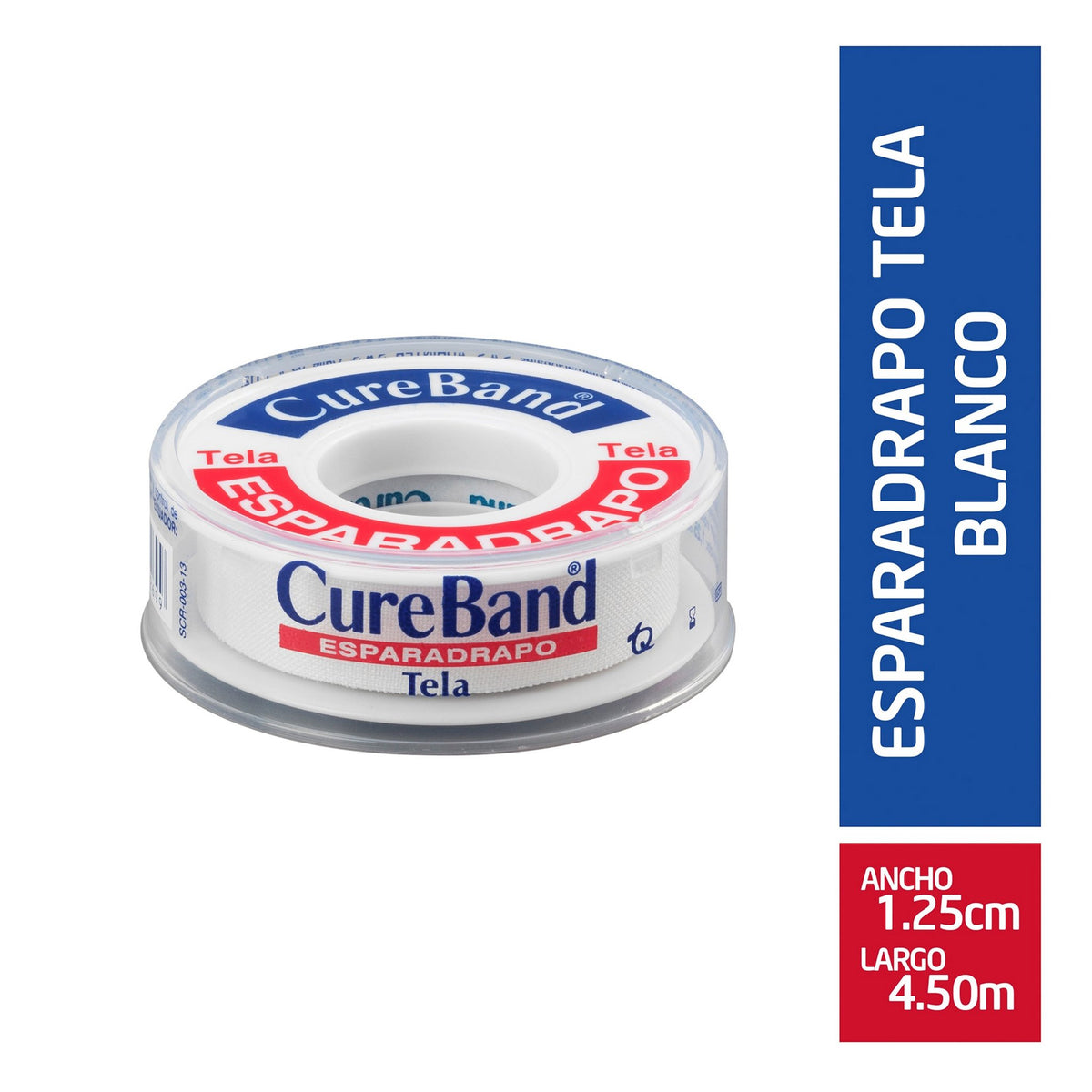 Esparadrapo Cure Band 1/2X5 - Droguería La Bastilla Medellín
