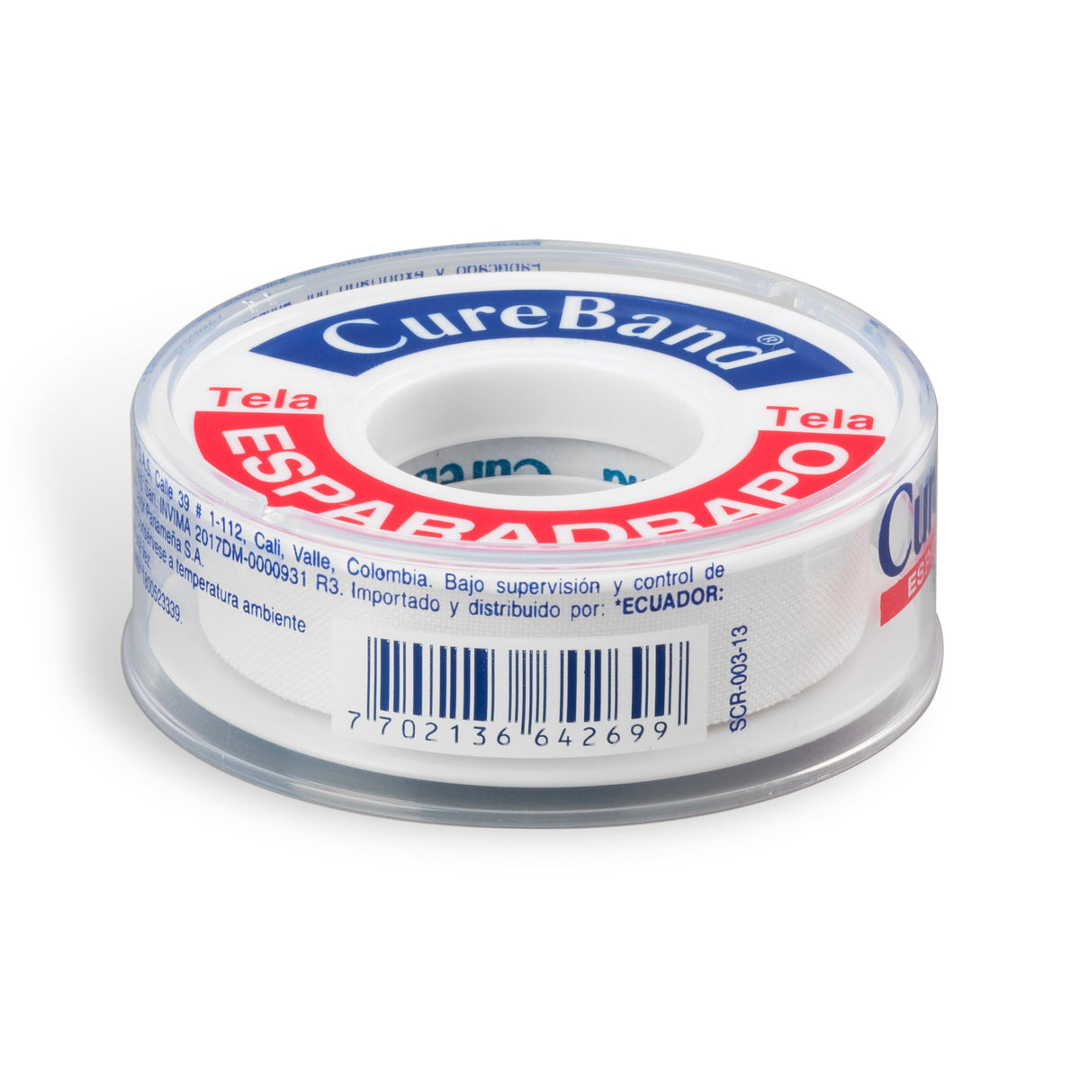 Esparadrapo Cure Band 1/2X5 - Droguería La Bastilla Medellín