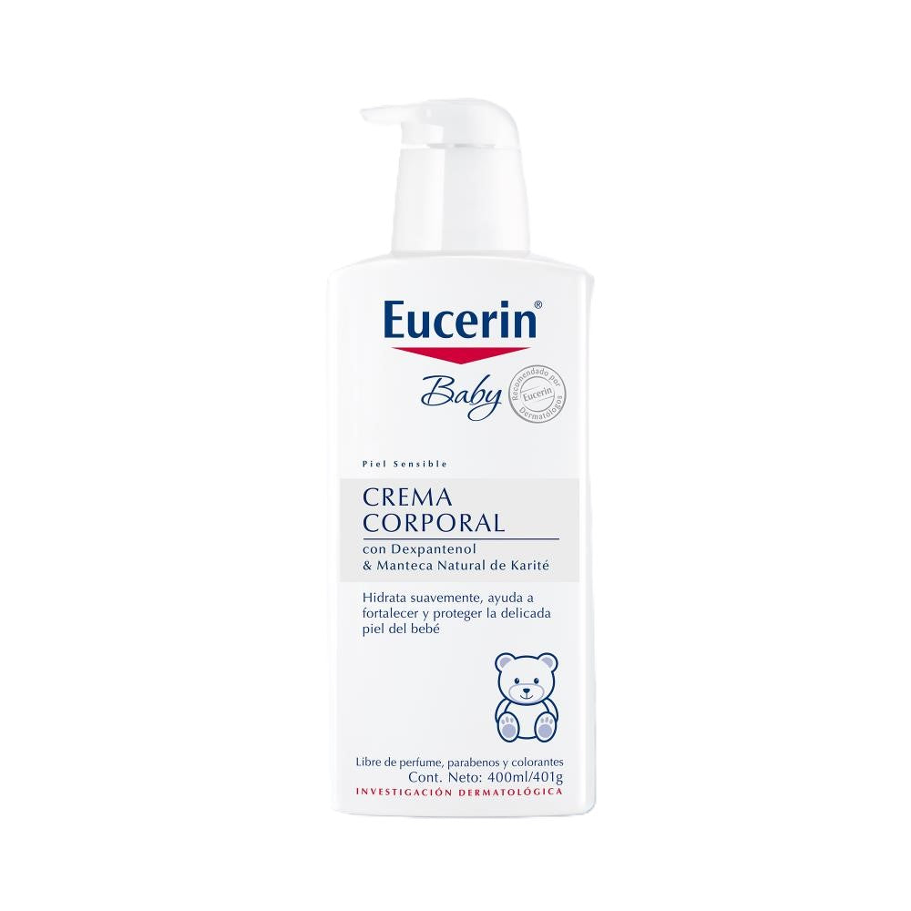 Eucerin Baby Crema Corporal 400 Ml - Droguería La Bastilla Medellín