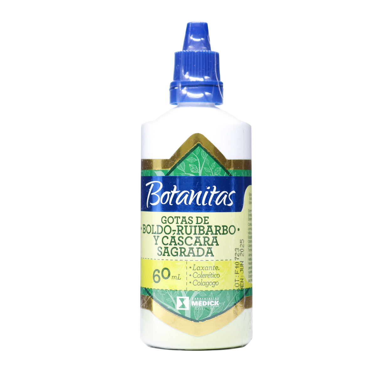 GOTAS BOTANITAS BOLDO RUIBARBO CASC 60ML - REG. INVIMA PFT2020-0001366-R1
