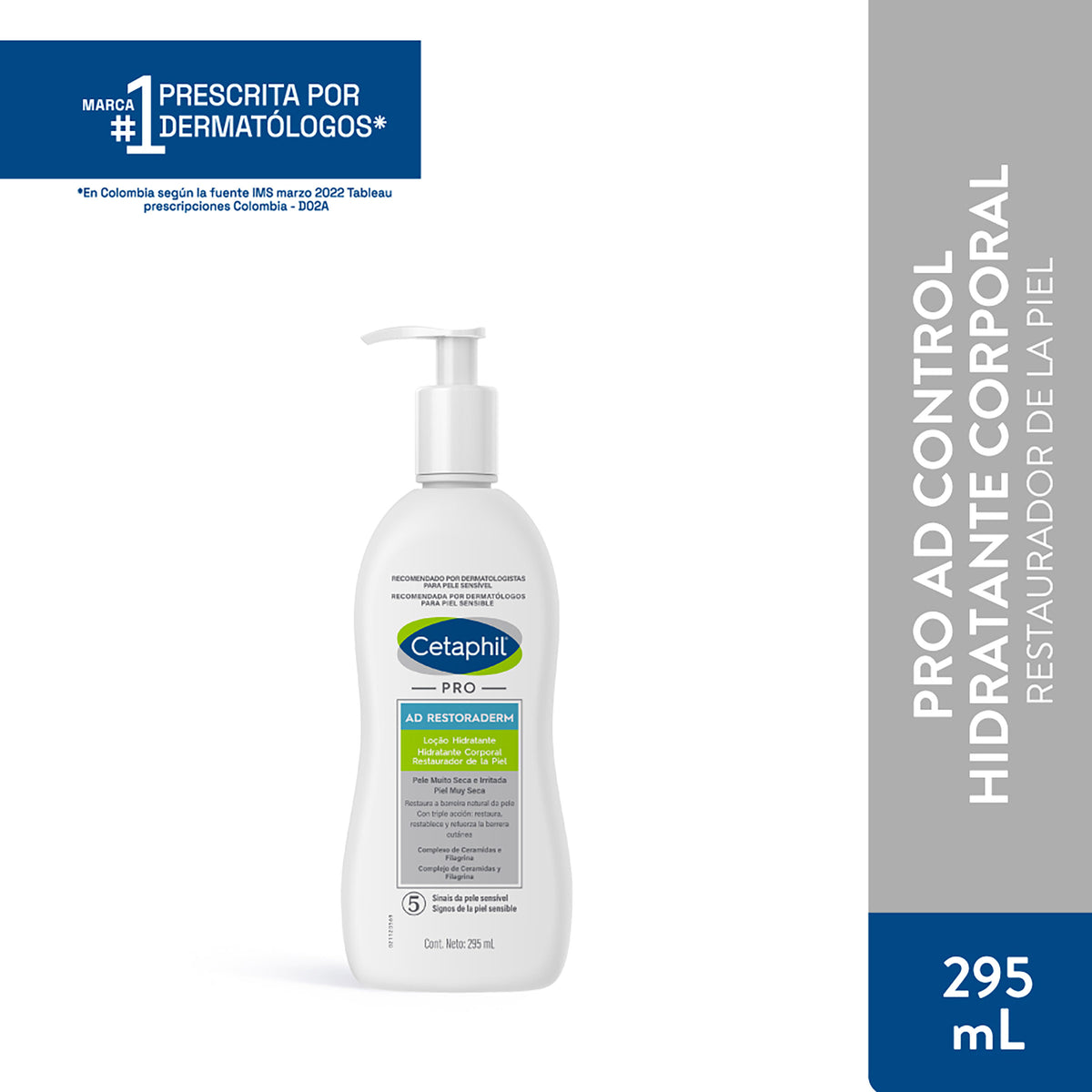 CETAPHIL RESTORADERM HID.295ML