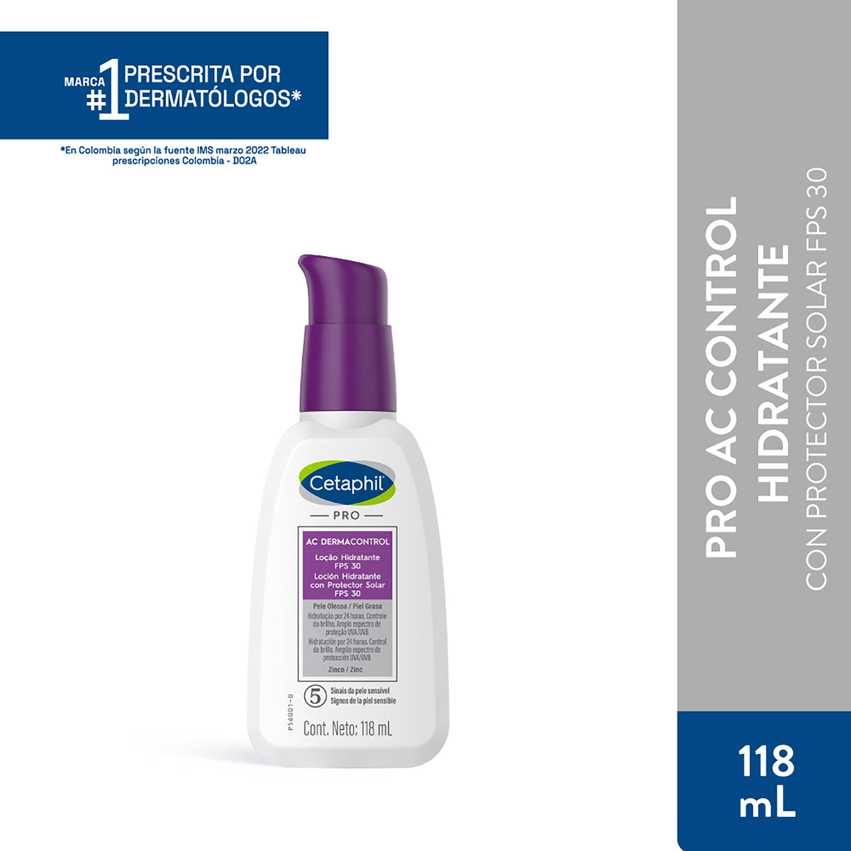 CETAPHIL DERMOCONTROL HIDRATA.118 ML