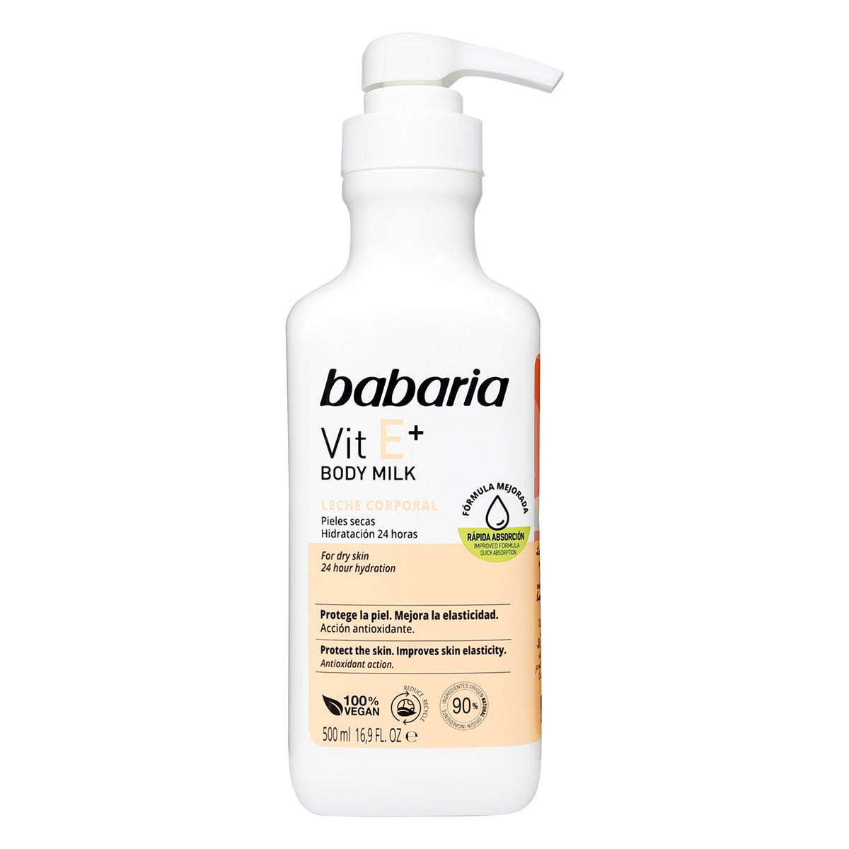 BABARIA BODY MILK VIT.E 500 ML - REG. INVIMA NSOC02944-20CO
