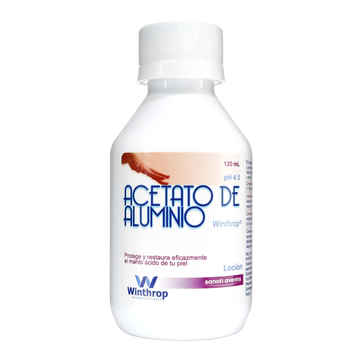 ACETATO DE ALUMINIO 120 ML GF - VENTA CON FORMULA MEDICA - REG. INVIMA 2015M-002965