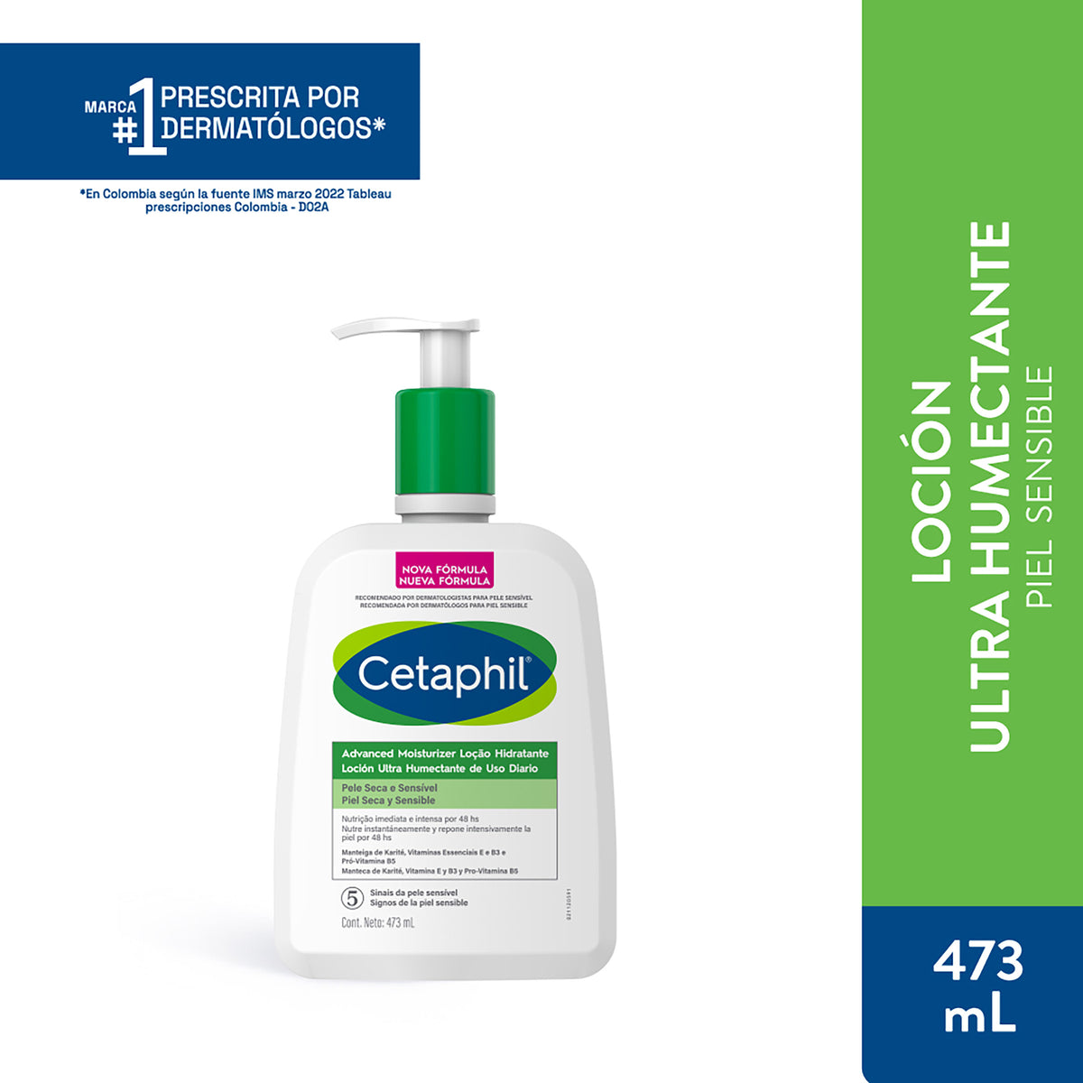 CETAPHIL LOCION ULTRA HUM.473 GR