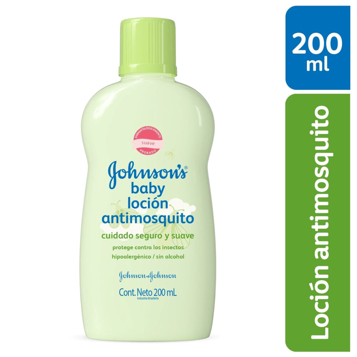 LOCION JJ BABY ANTIMOSQUITO 200 ML - REG. INVIMA NSOC05887-02CO