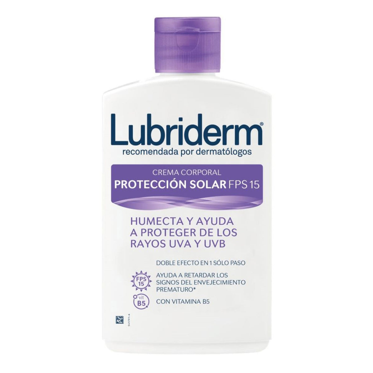 Lubriderm Loción Uv-15 X 400 Ml - Droguería La Bastilla Medellín