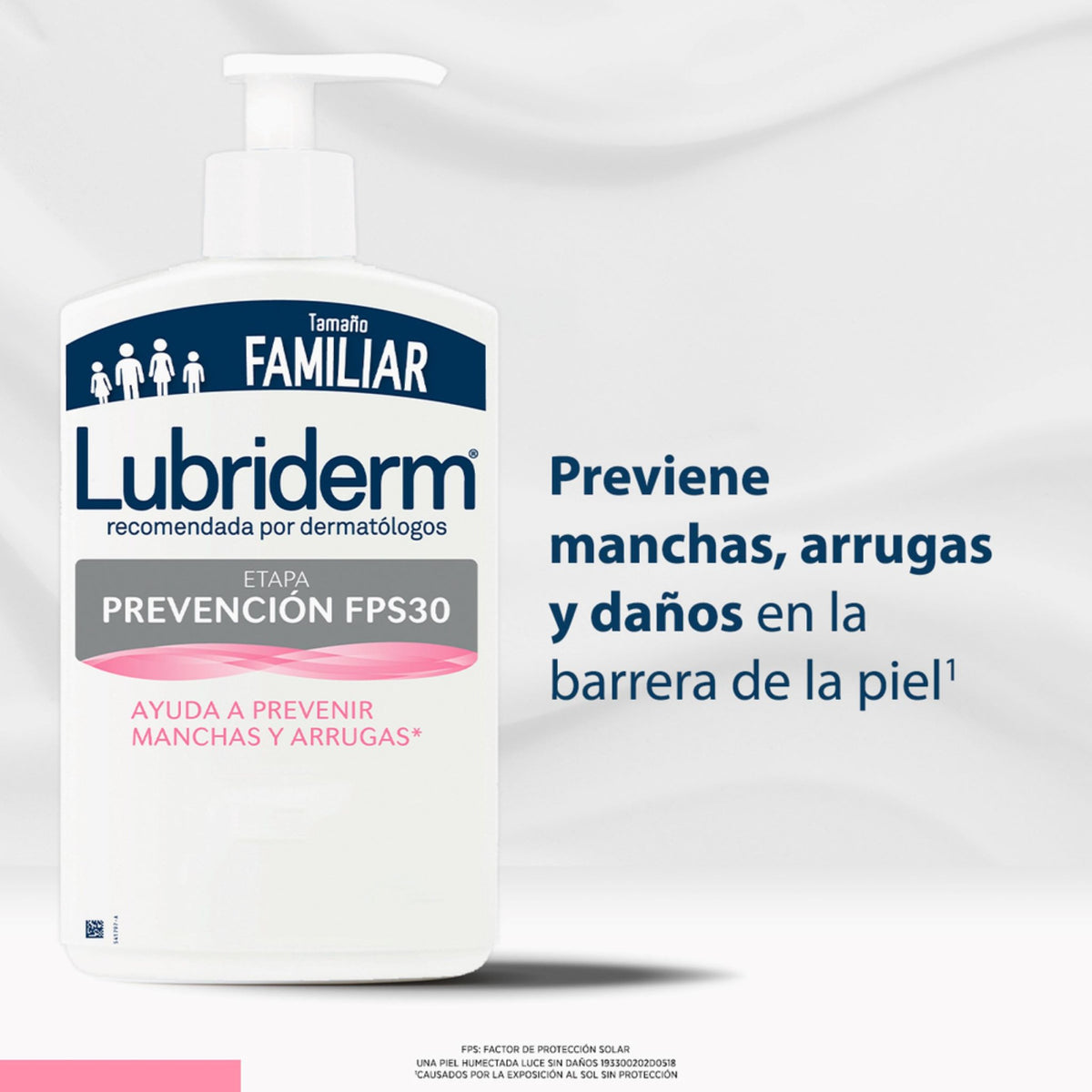 Lubriderm Prevencion Fps 30 750 Ml - Droguería La Bastilla Medellín