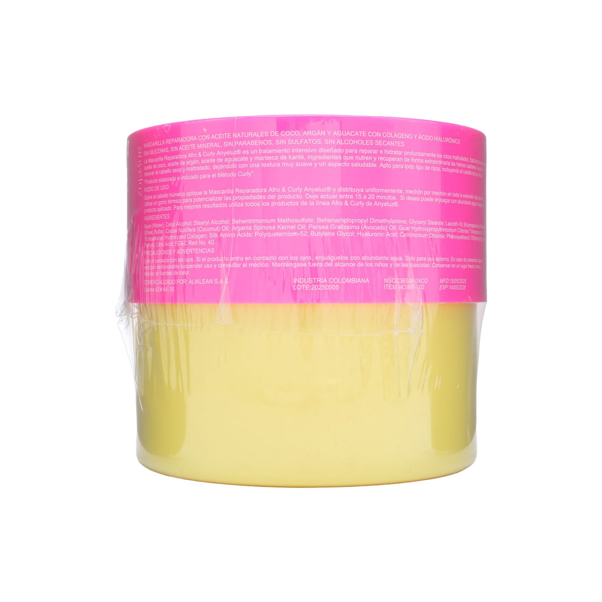 Mascarilla Cap Anyeluz Hidrat Afro 500Ml