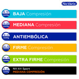 CALC.NOVARIX HOMBRE 20-30MMHG AZUL T.M - REG. INVIMA 2020DM-0021201