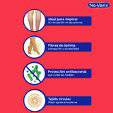 CALC.NOVARIX TRA.NEGR.MUJ.15-20MMHG T.M - REG. INVIMA 2019DM-0003826-R1