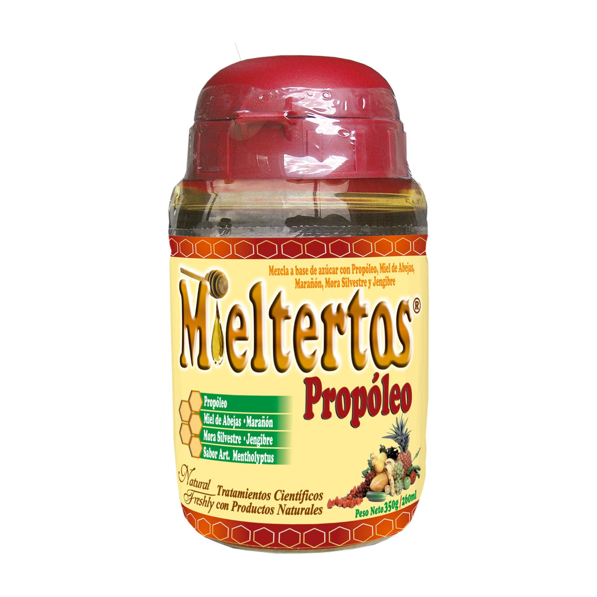 Mieltertos Propóleo 350 g - Droguería La Bastilla Medellín