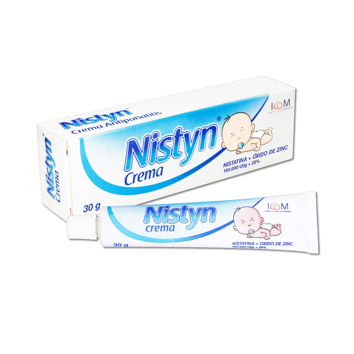 Nistyn crema 30 g - Droguería La Bastilla Medellín