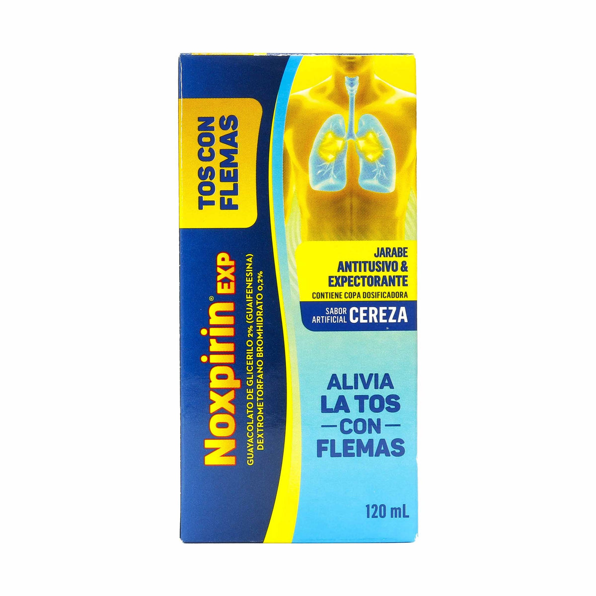 Noxpirin Expect. Jbe 120 Ml - Droguería La Bastilla Medellín
