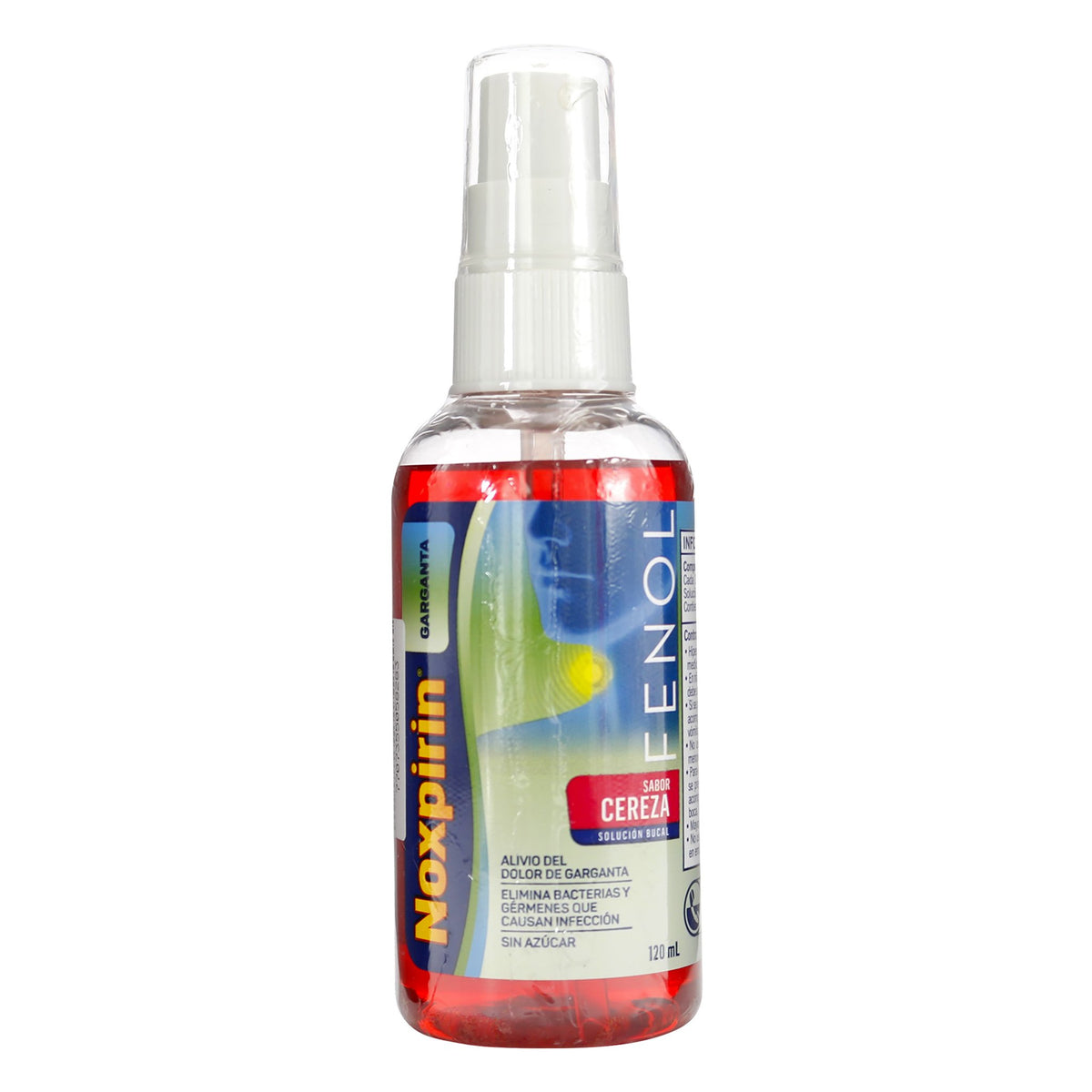 Noxpirin Spray Cereza 120 Ml - Droguería La Bastilla Medellín