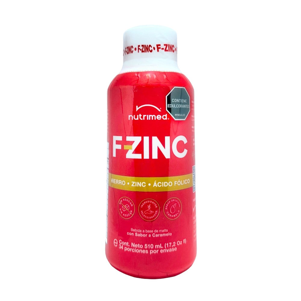 Ferr+Zinc 510 Ml Nutrimed - Droguería La Bastilla Medellín