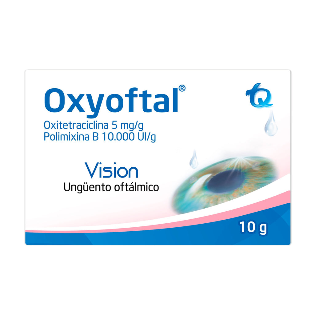 Oxyoftal ungüento oftálmico 10 g - Droguería La Bastilla Medellín
