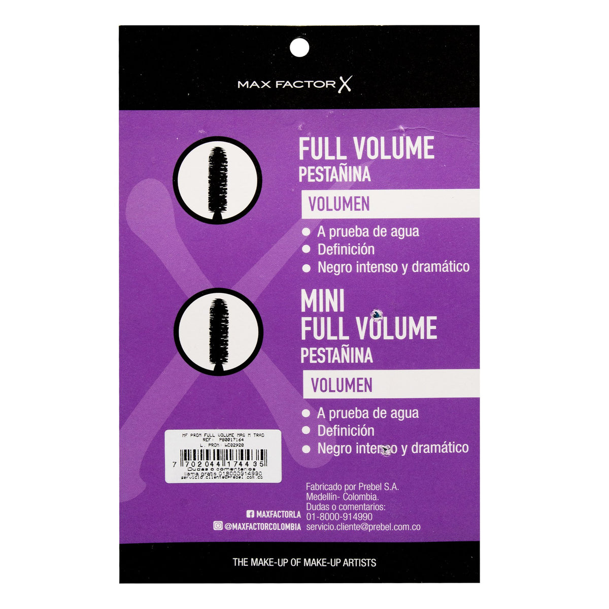 Pestañina Lash Maker Full Volumen + Mini Pestañina