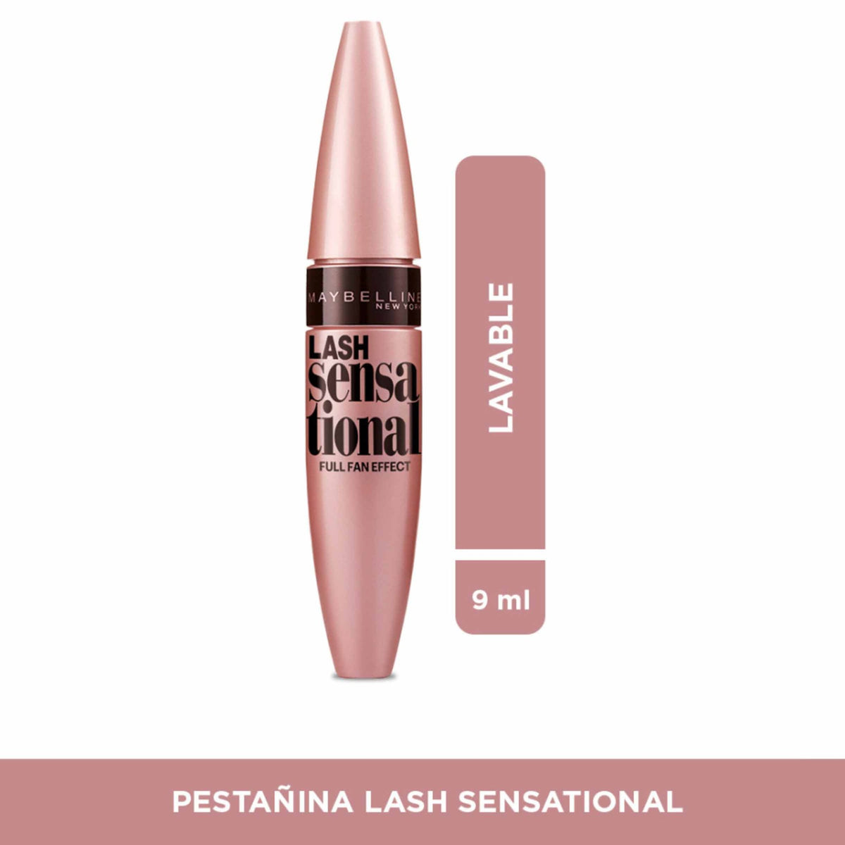 Pestanina Maybelline Lash Sensa.Neg.Lava