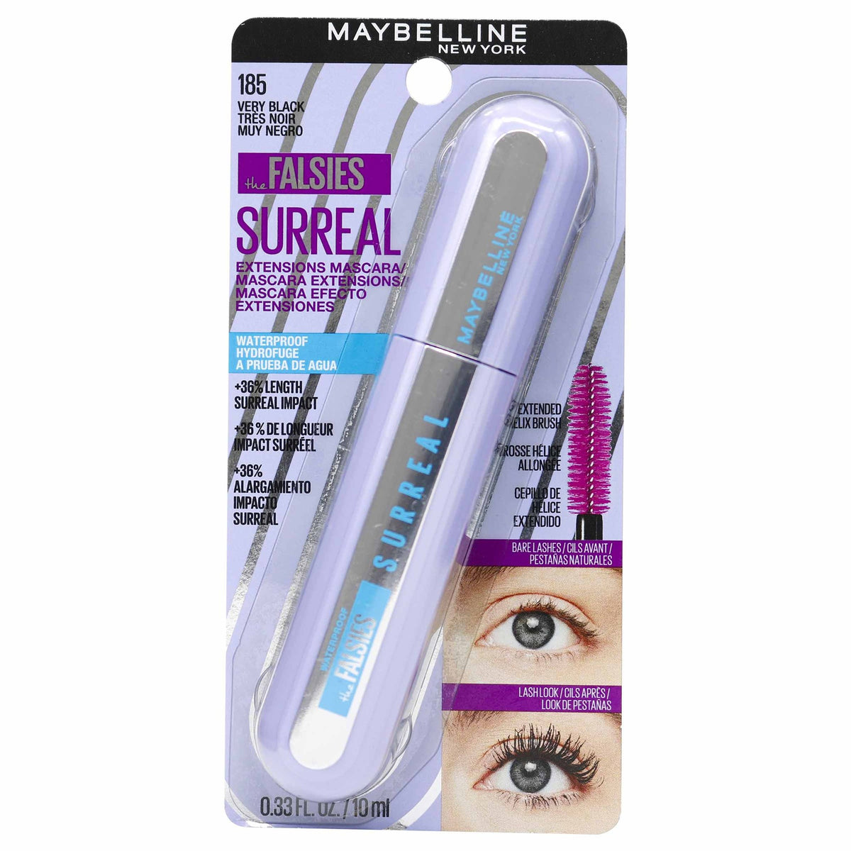 Pestanina Maybelline Surreal Negra Wtp