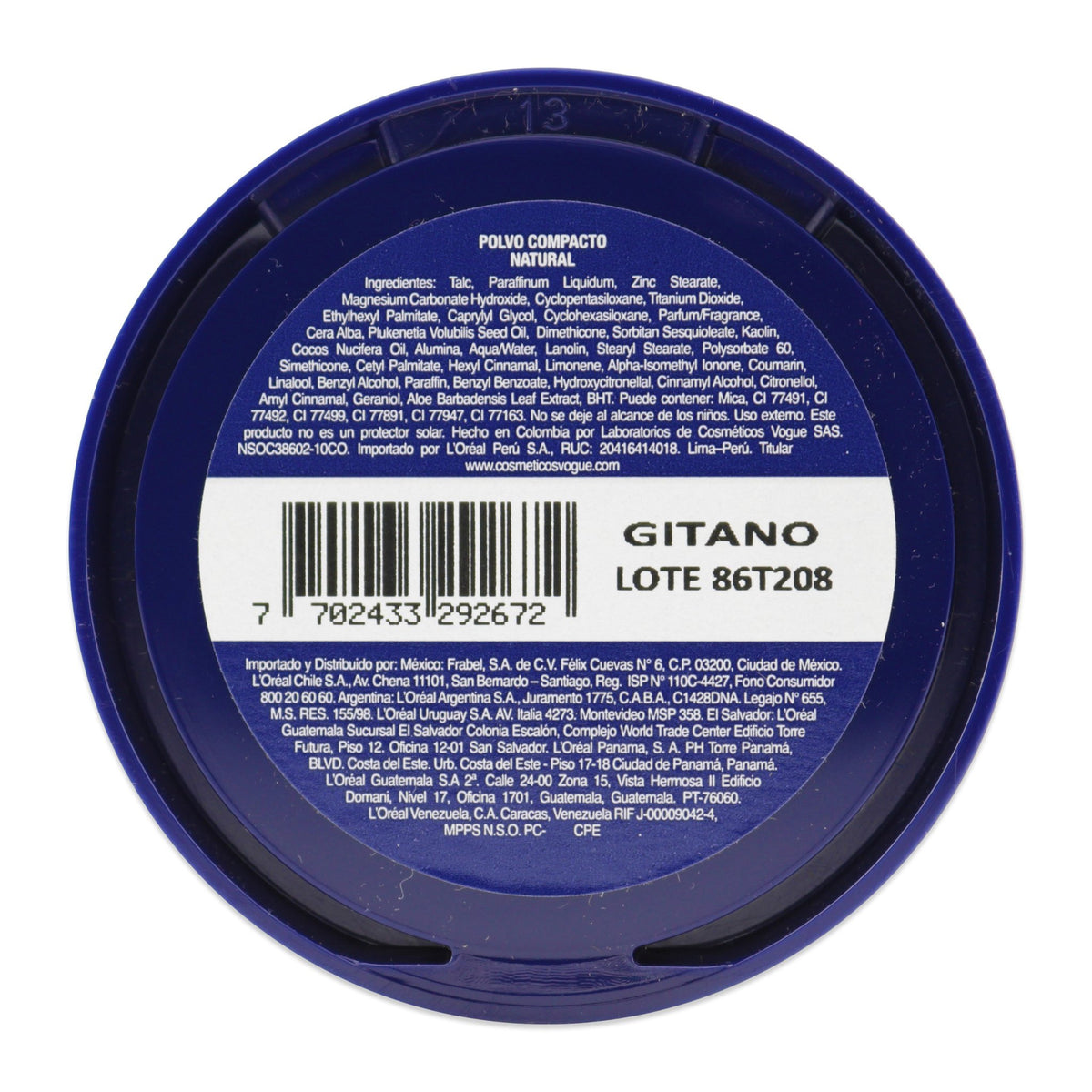 Polvo Compacto Vogue Gitano