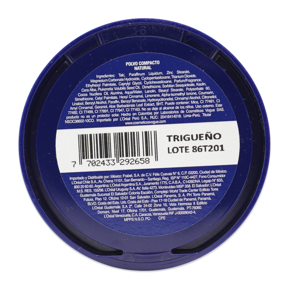 Polvo Compacto Vogue Trigueno
