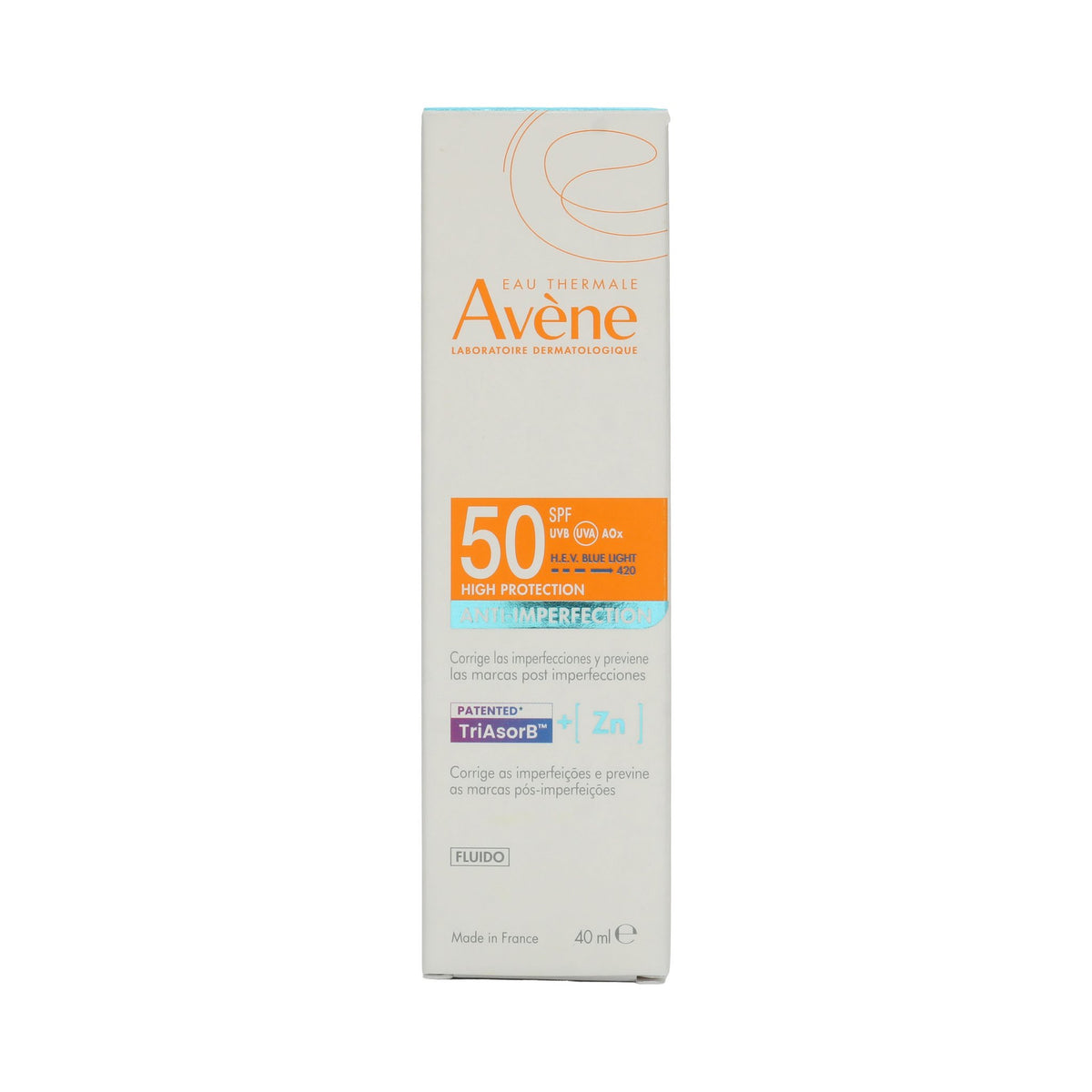 Prot Sol Avene Anti-Impe Spf50+40Ml - Droguería La Bastilla Medellín