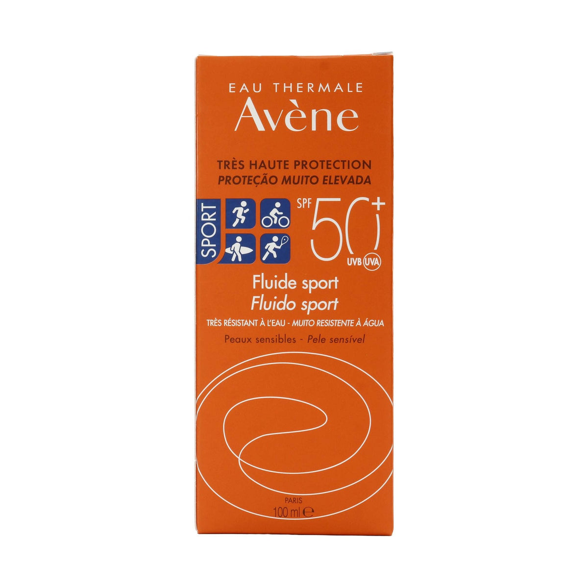 Prot.Sol.Avene Fl.Sport Spf50 100Ml - Droguería La Bastilla Medellín