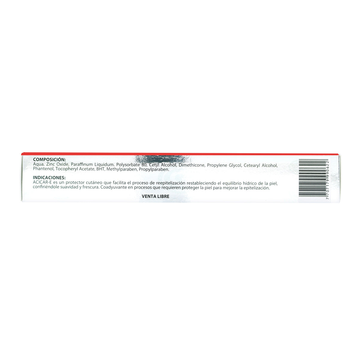 ACICAR-E CREMA 60 G - REG. INVIMA NSOC29212-08CO
