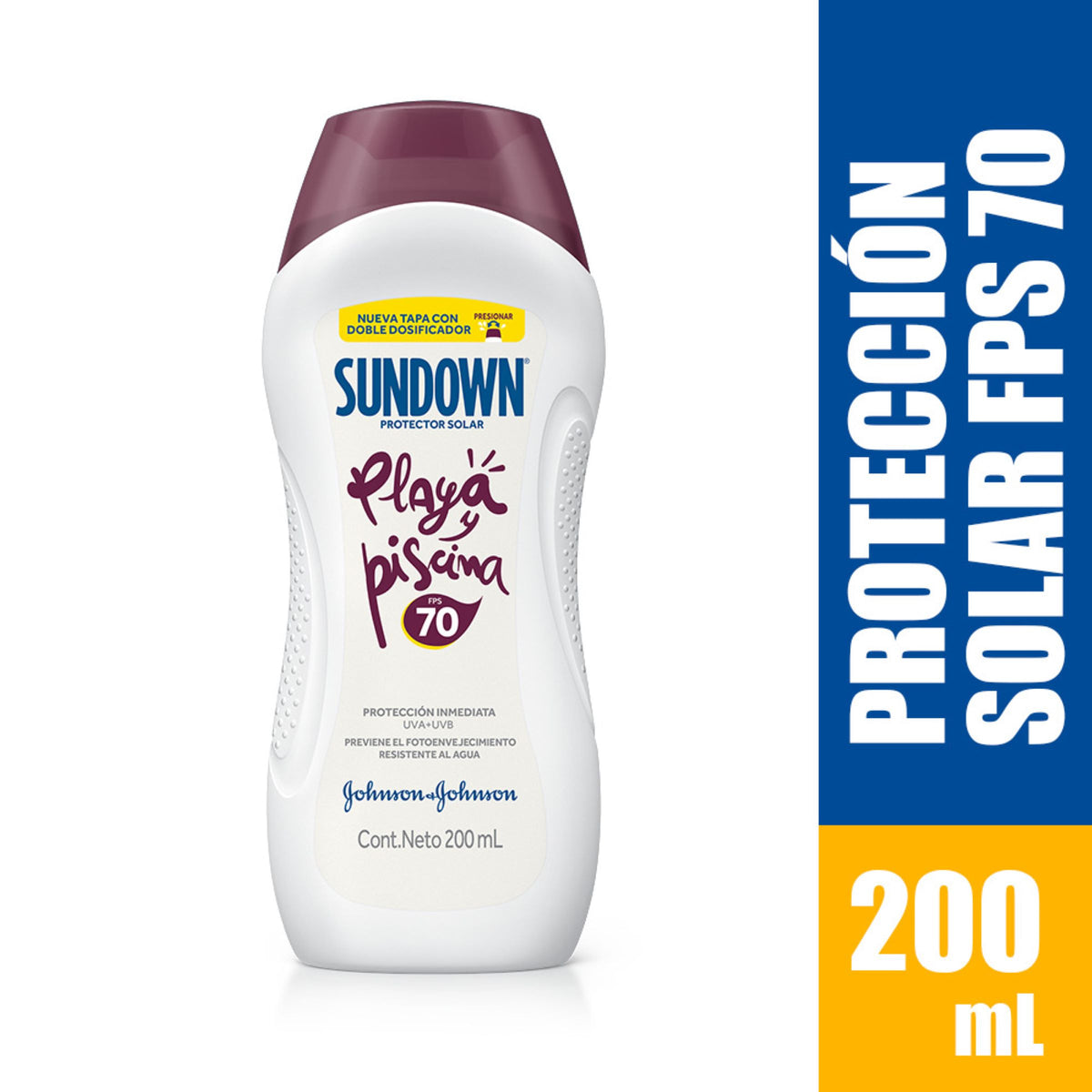 BLOQ.SUNDO FPS 70 PLAYA Y PISCINA 200 ML - REG. INVIMA NSOC414948-20EC