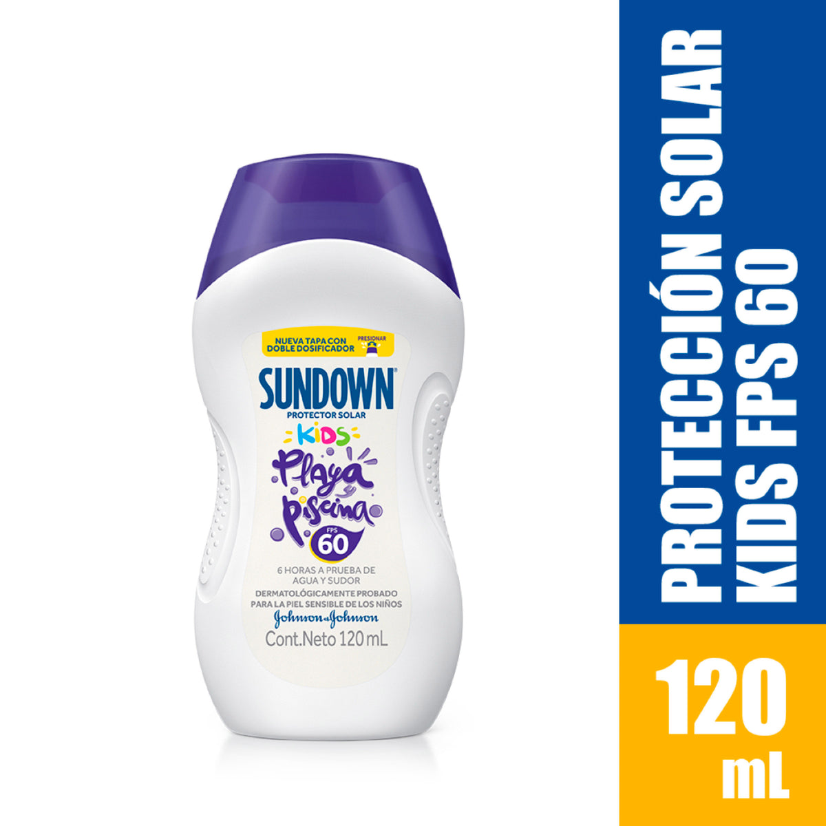 BLOQ.SUNDOWN FPS 60 KIDS 120 ML - REG. INVIMA NSOC76946-17CO