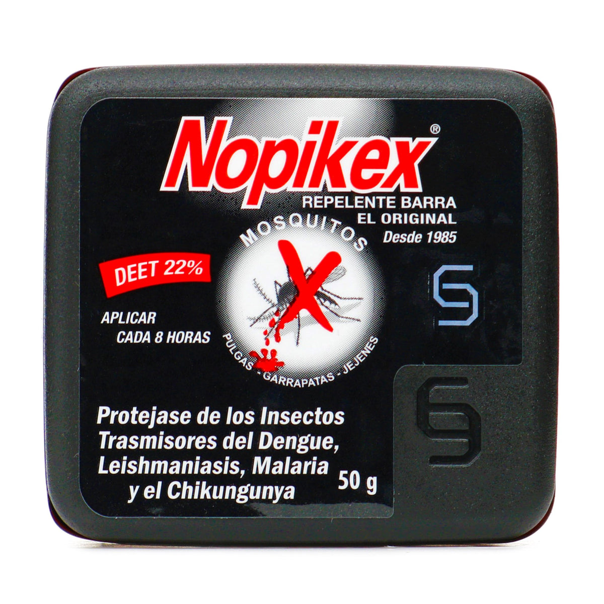 Repelente Nopikex Barra 50 Gr