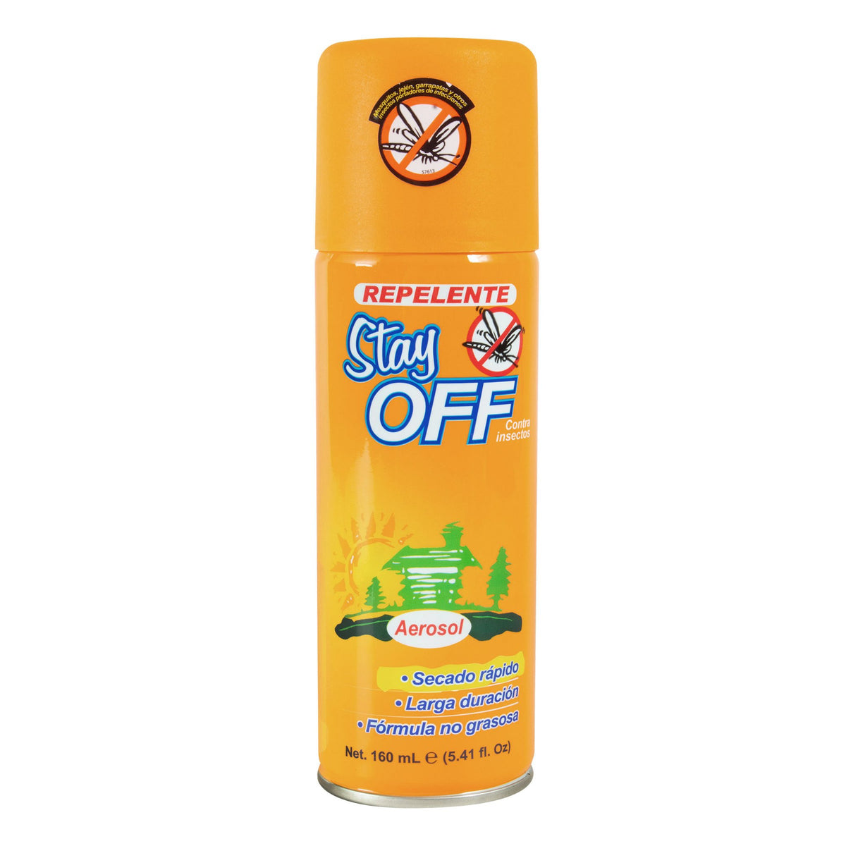 Repelente Stay Off Aero.Adultos 160 Ml
