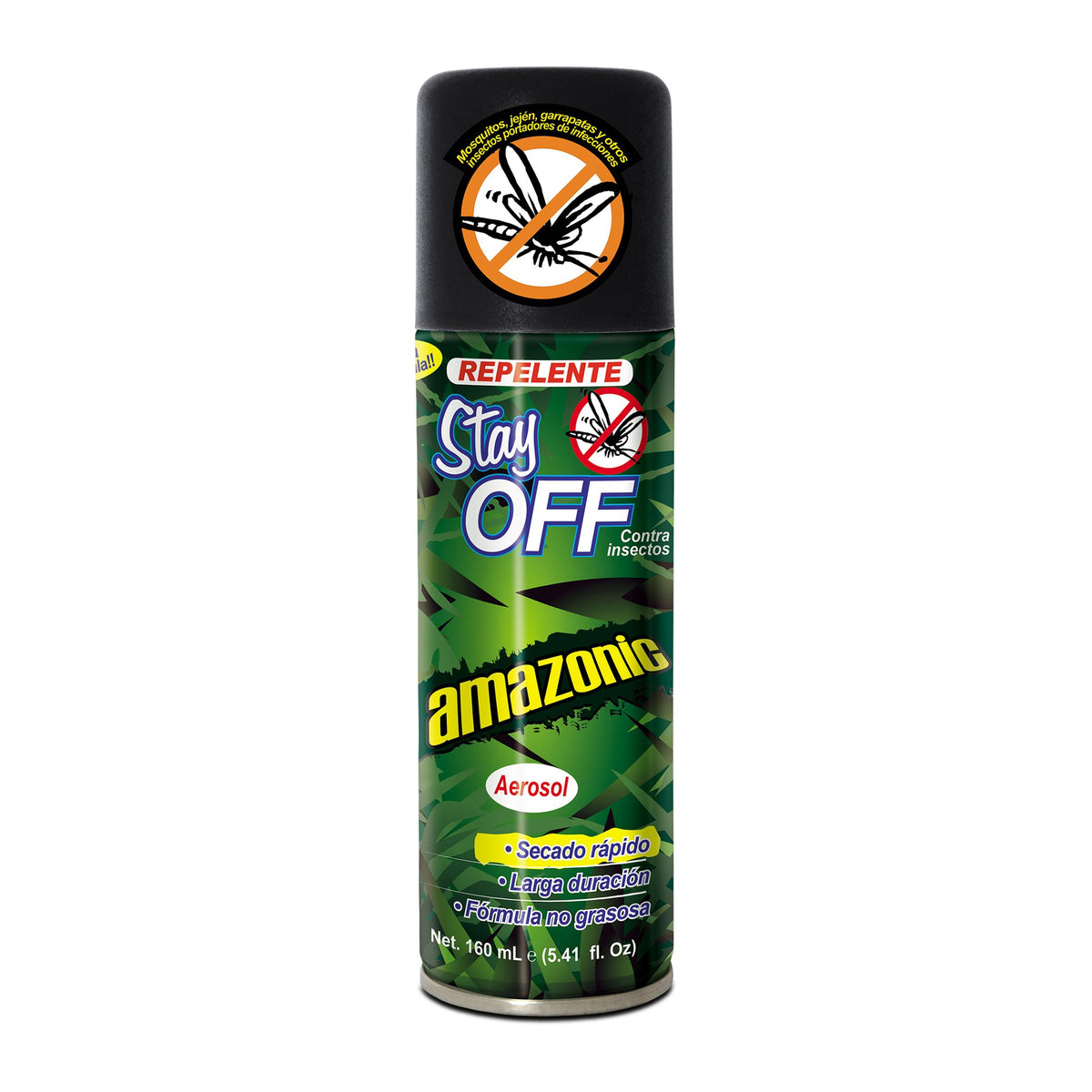 Repelente Stay Off Aero.Amazonic 160 Ml