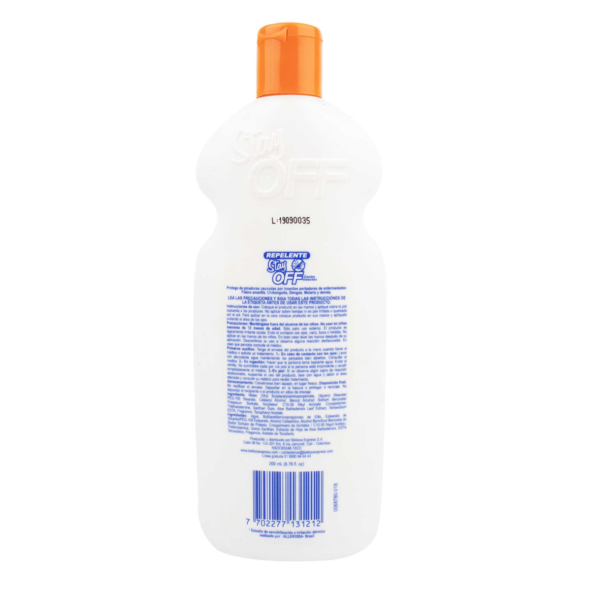 Repelente Stay Off Crema 200 Ml