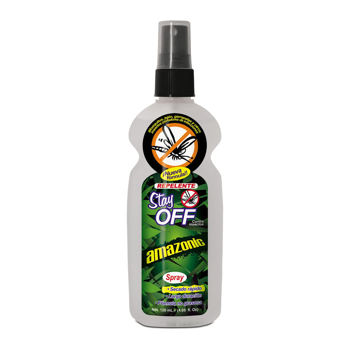 Repelente Stay Off Spr.Amazonic 120 Ml