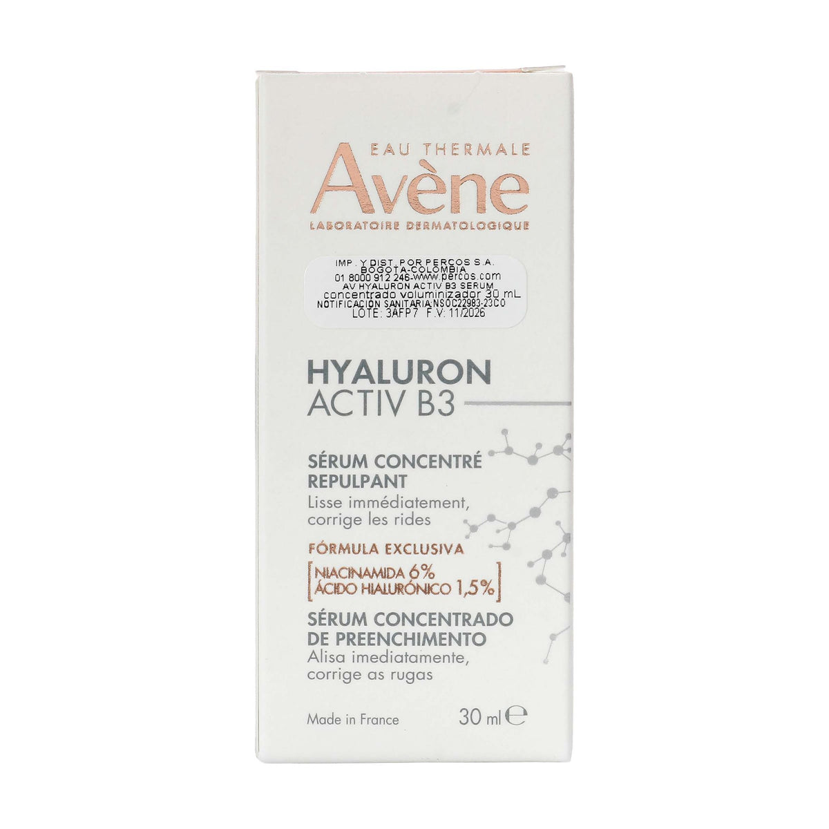 Serum Avene Hyaluron Activ B3 30Ml - Droguería La Bastilla Medellín