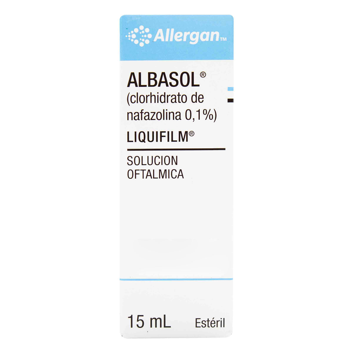 ALBASOL SOLUCION OFTÁLMICA X 15 ML - VENTA CON FORMULA MEDICA