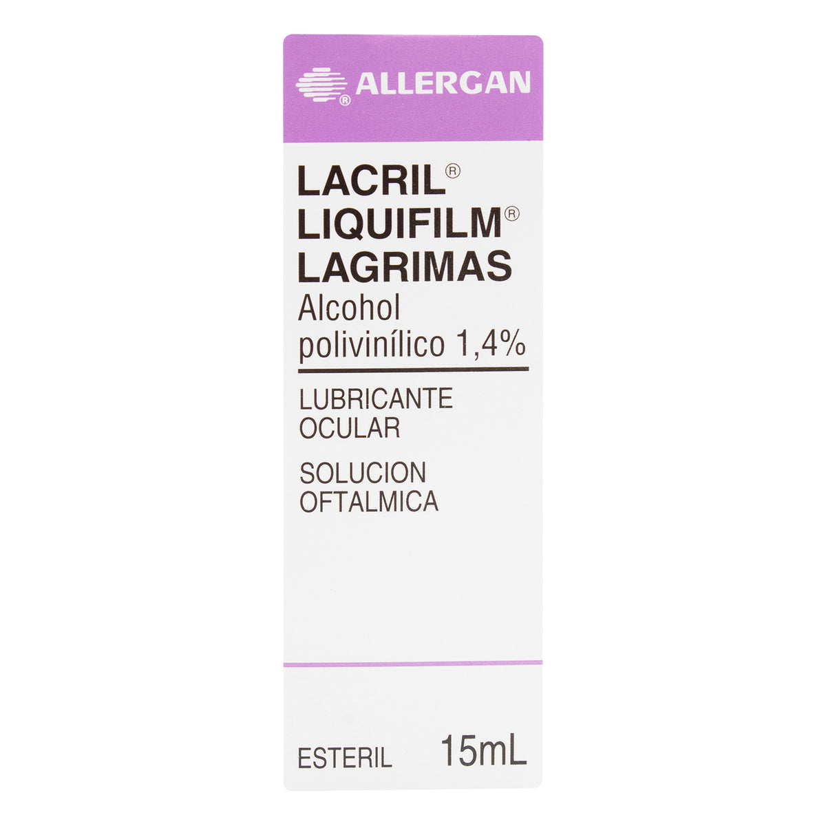 LACRIL LIQUIFILM LAGRIMAS X 15 ML - VENTA CON FORMULA MEDICA
