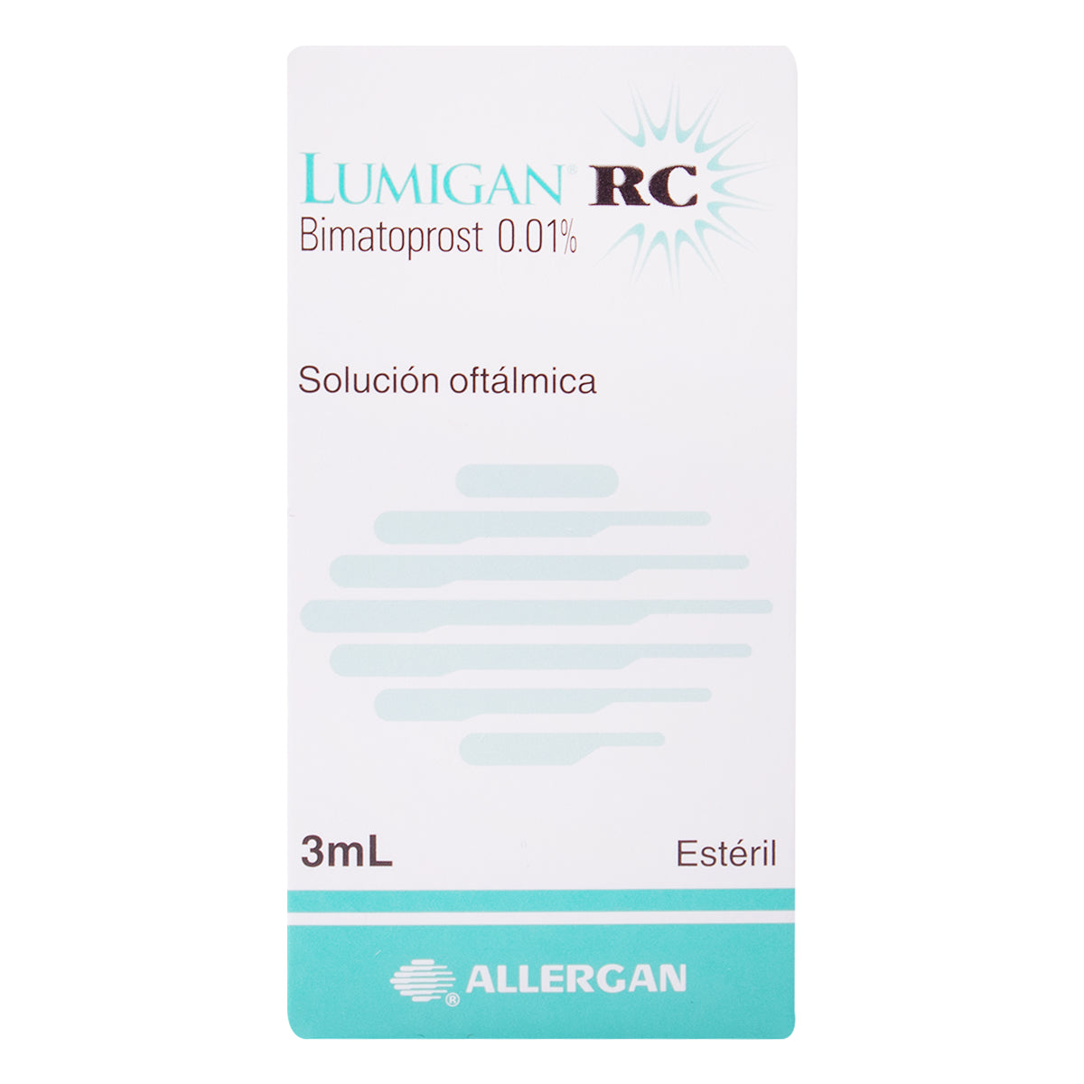 LUMIGAN SOLUCIÓN OFTÁLMICA X 3 ML - VENTA CON FORMULA MEDICA
