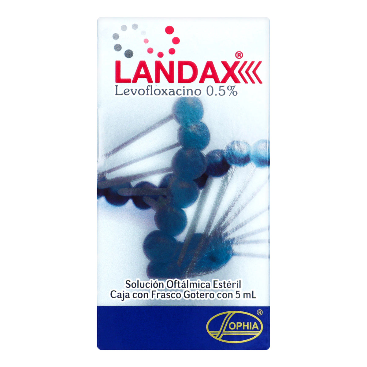 LANDAX (LEVOFLOXACINO 0.5%) 5 ML - REG. INVIMA 2020M-0019702