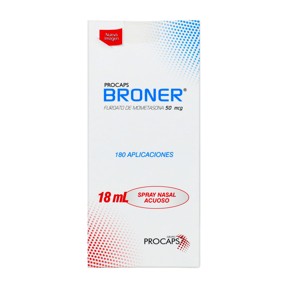 BRONER 0.50 MG INHALADOR 18 ML PC - VENTA CON FORMULA MEDICA