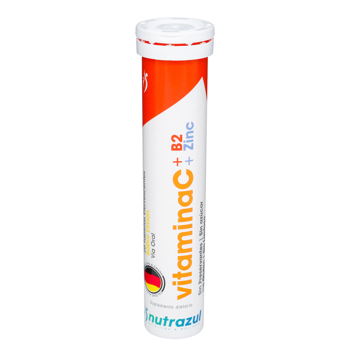 VITAMINA C+ZINC+B2 NUTRAZUL 20 T.EFERV - VENTA CON FORMULA MEDICA