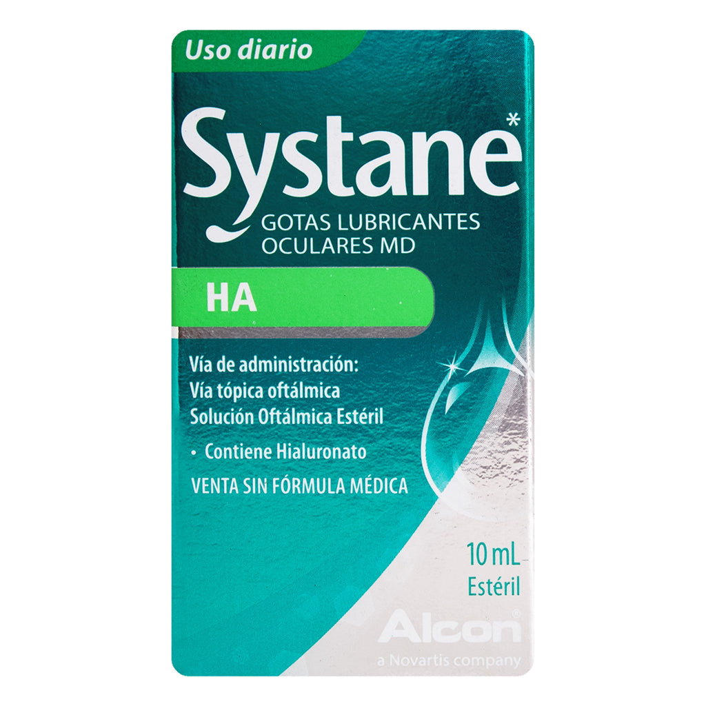 Systane HA gotas lubricantes 10 ml - Droguería La Bastilla Medellín