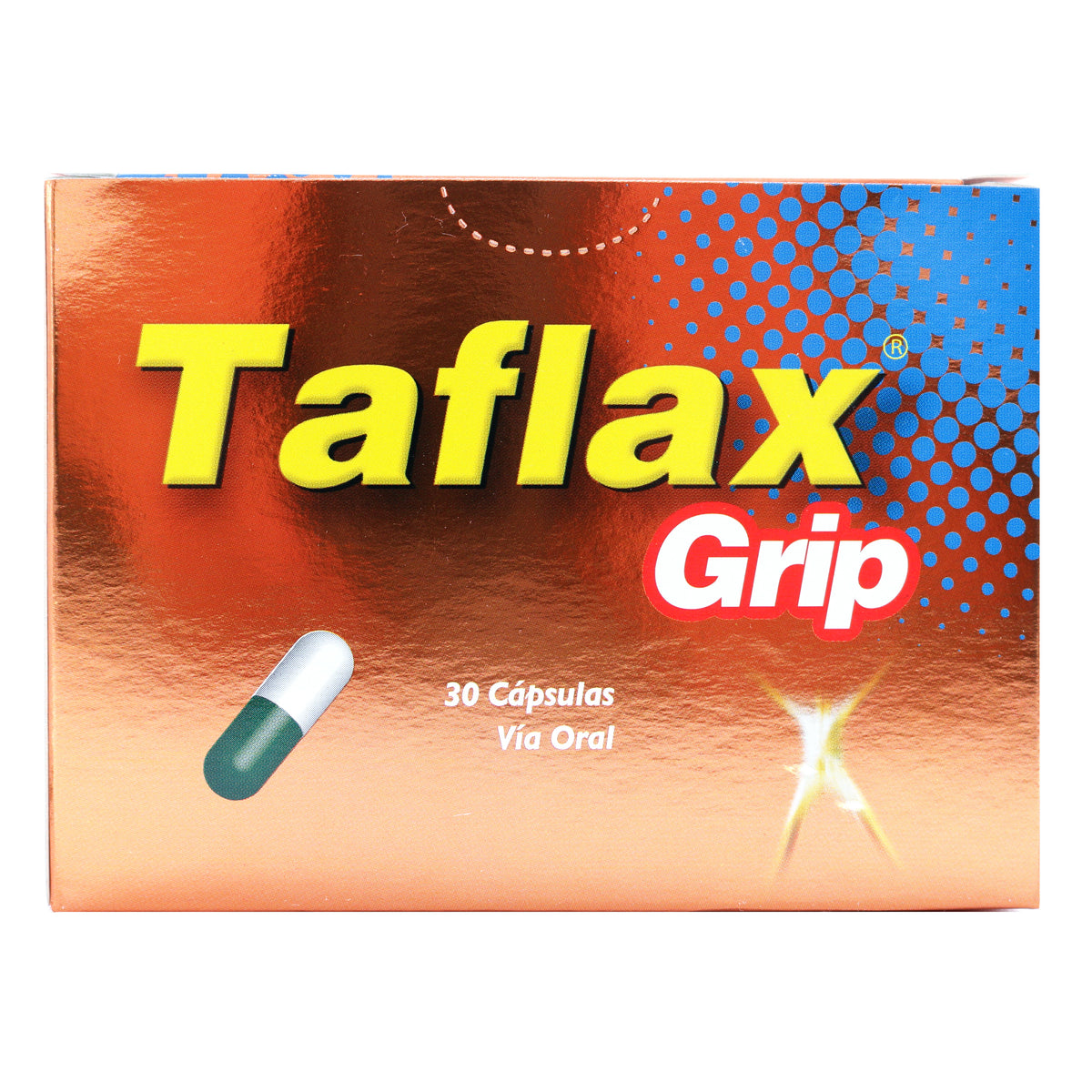 TAFLAX GRIP 200 MG 30 CAPSULAS - REG. INVIMA 2021M-0016905-R1