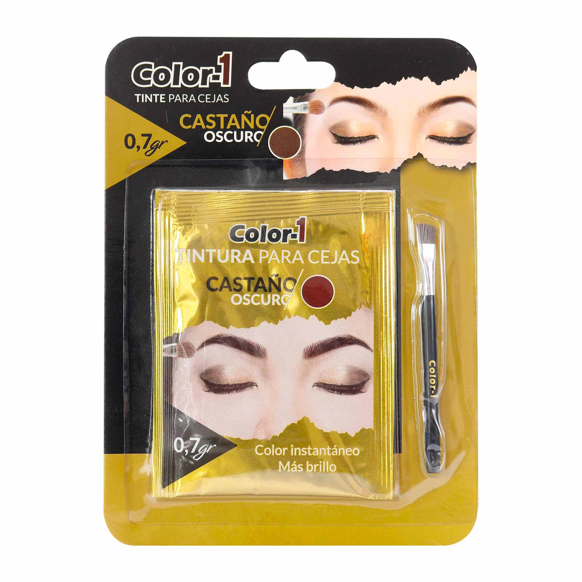 TINTURA CEJAS CAST. OSC. 0.7 GR COLOR-1 - REG. INVIMA NSOC00076-20CO