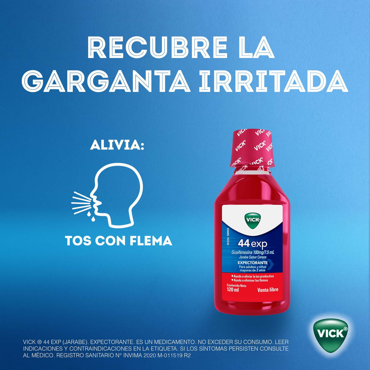 Vick 44 Exp Ninos Adultos Jbe 120 Ml