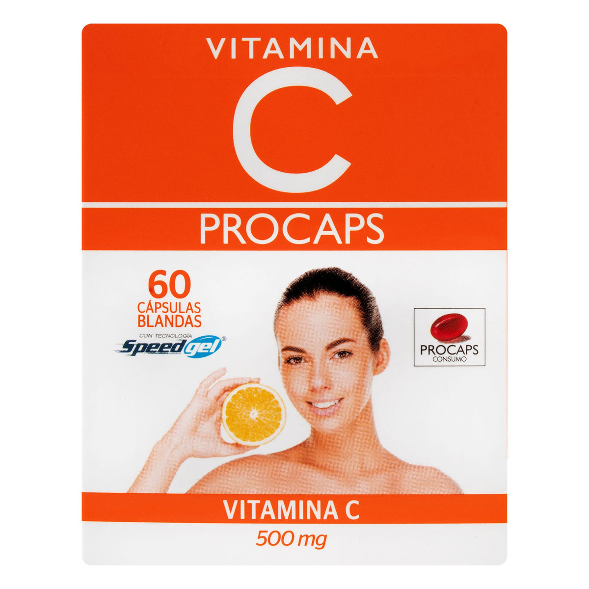 Vitamina C 500 mg x 60 cápsulas - Droguería La Bastilla Medellín